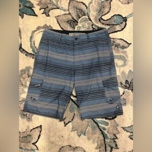 Ocean current - striped shorts Sz 32, men’s